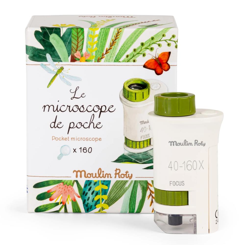 Іграшка кишеньковий мікроскоп Le Jardin du Moulin, 712220